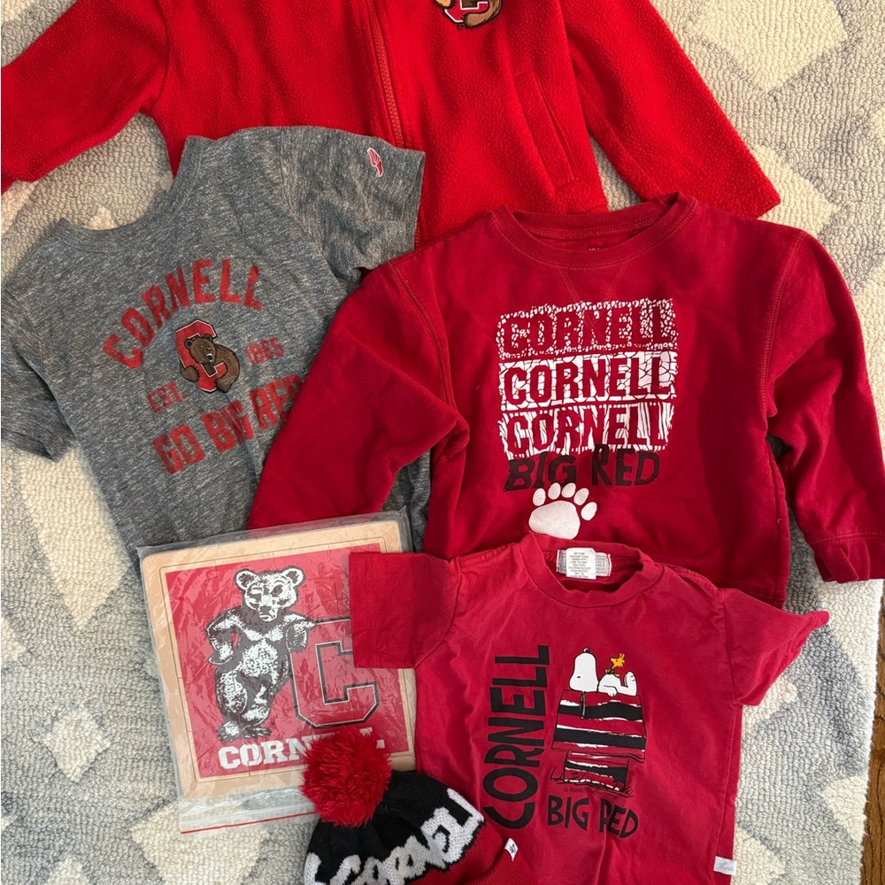 Cornell University Kid Clothing set size 3/4T